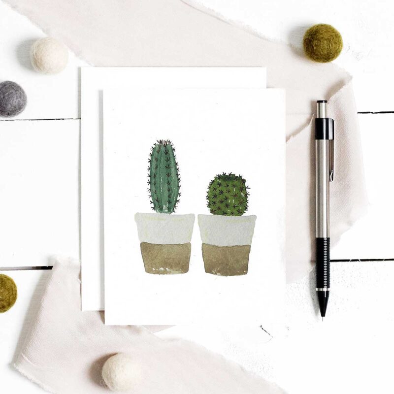 Cactus Cuties Greeting Cards