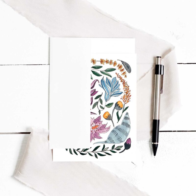 Floral Jungle Greeting Cards