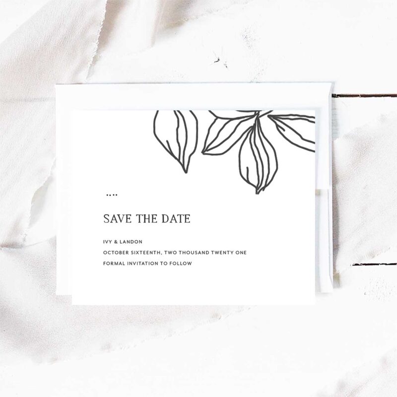Ivy Save the Date