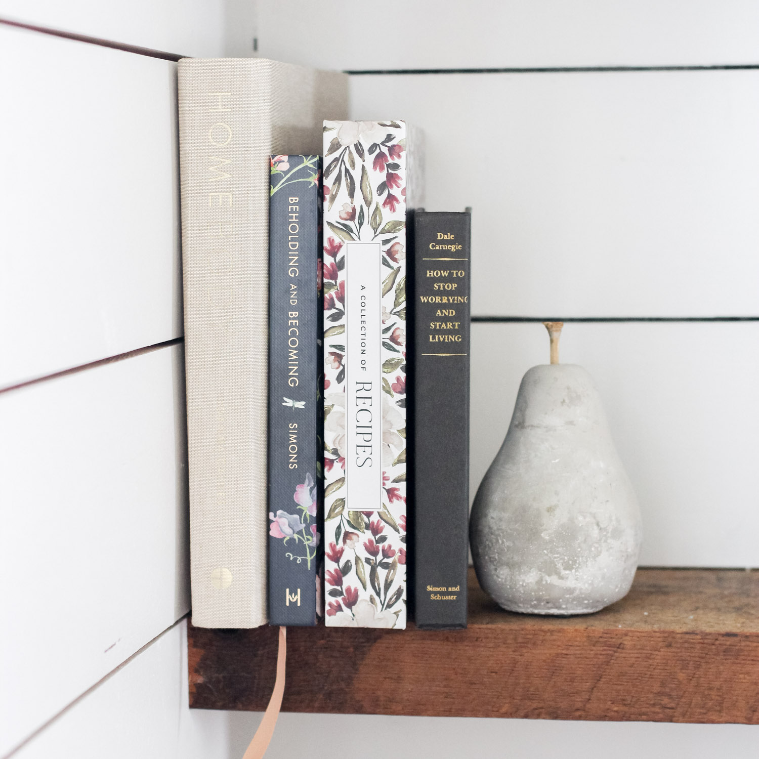 Floral Heirloom Recipe Book - East to West Studio