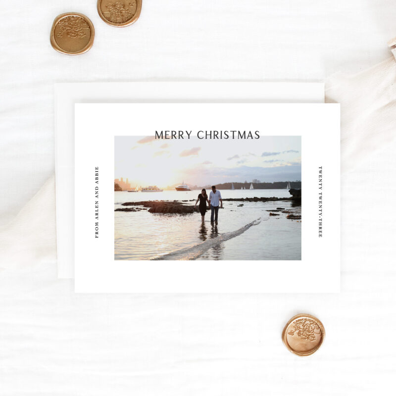 Clean & Simple Merry Christmas Card