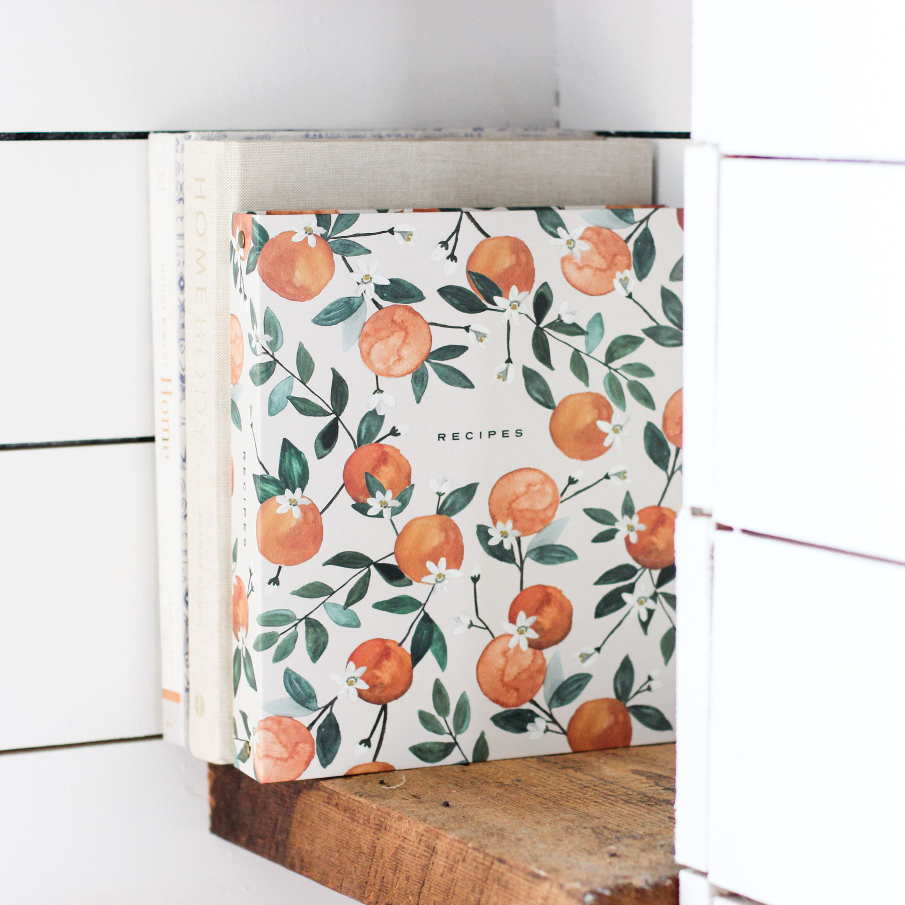 Floral Heirloom Recipe Book