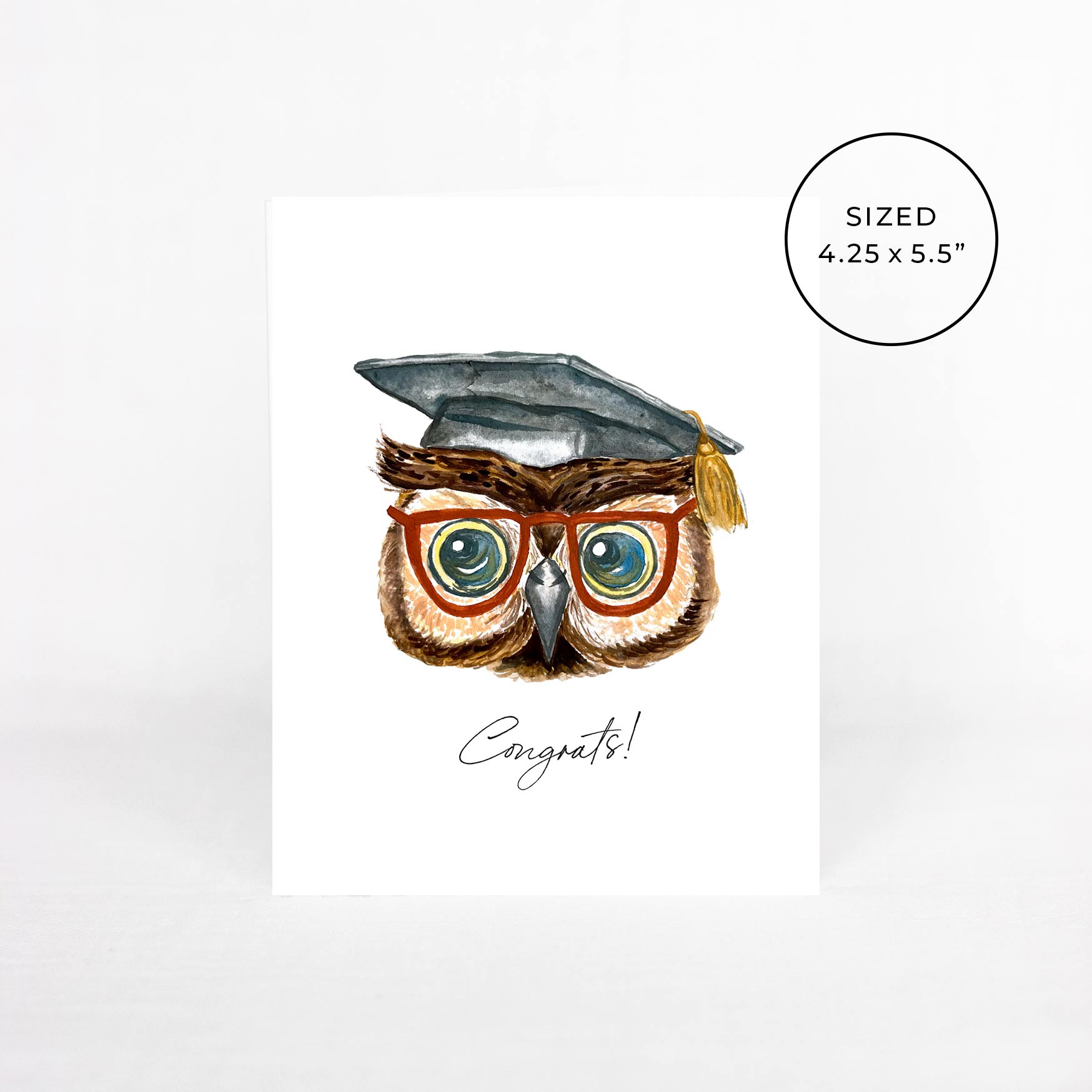 High School Graduation Card Owl Graduation Pop-Up Cards - Congratulations Greeting Cards For High School & College Grads Women Purse Set 3 Piece