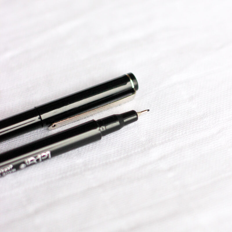 Black Micro Point Pen, Set of 2