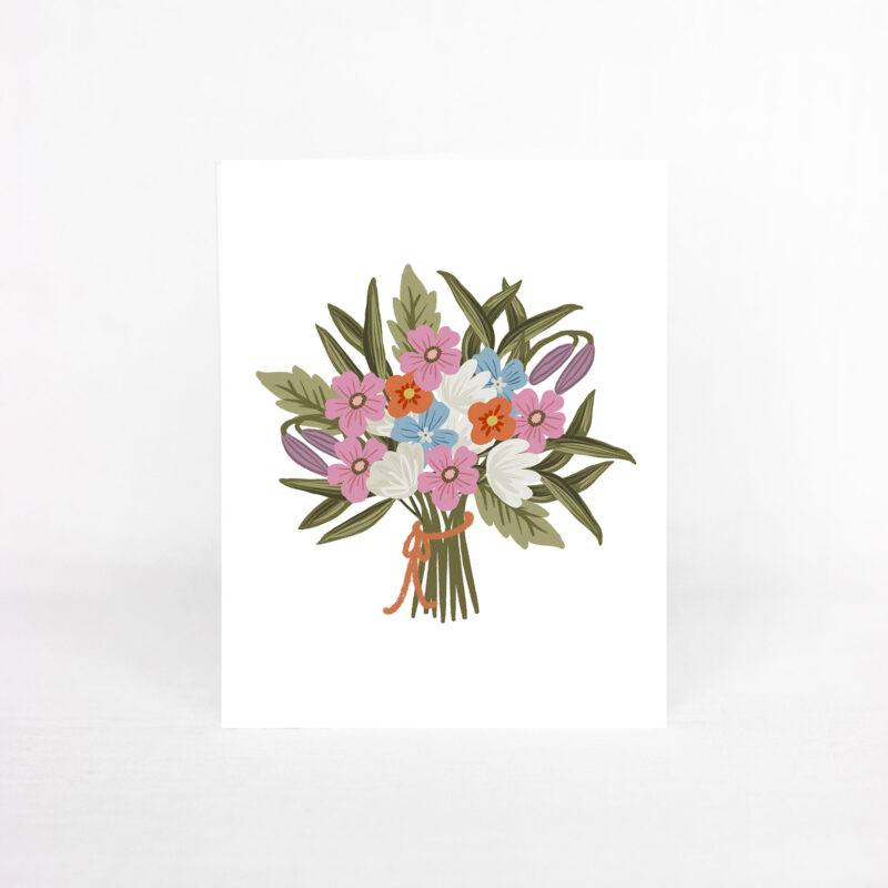 Spring Bouquet Greeting Cards