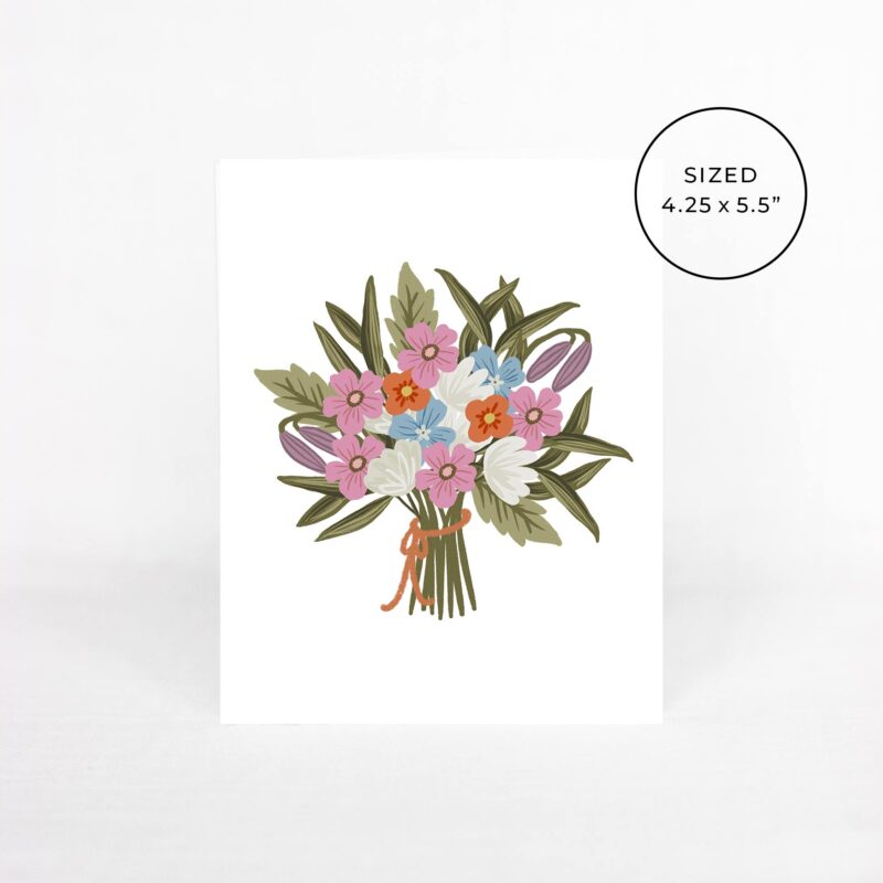 Spring Bouquet Greeting Cards