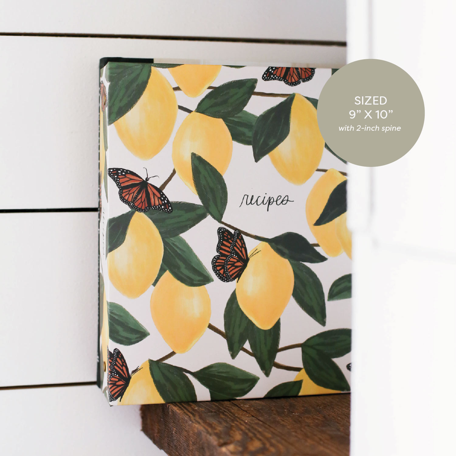 Lemon Heirloom Recipe Card Book - Image 6