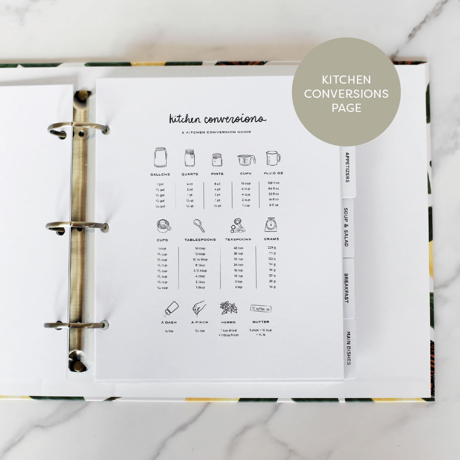 Lemon Heirloom Recipe Card Book - Image 7