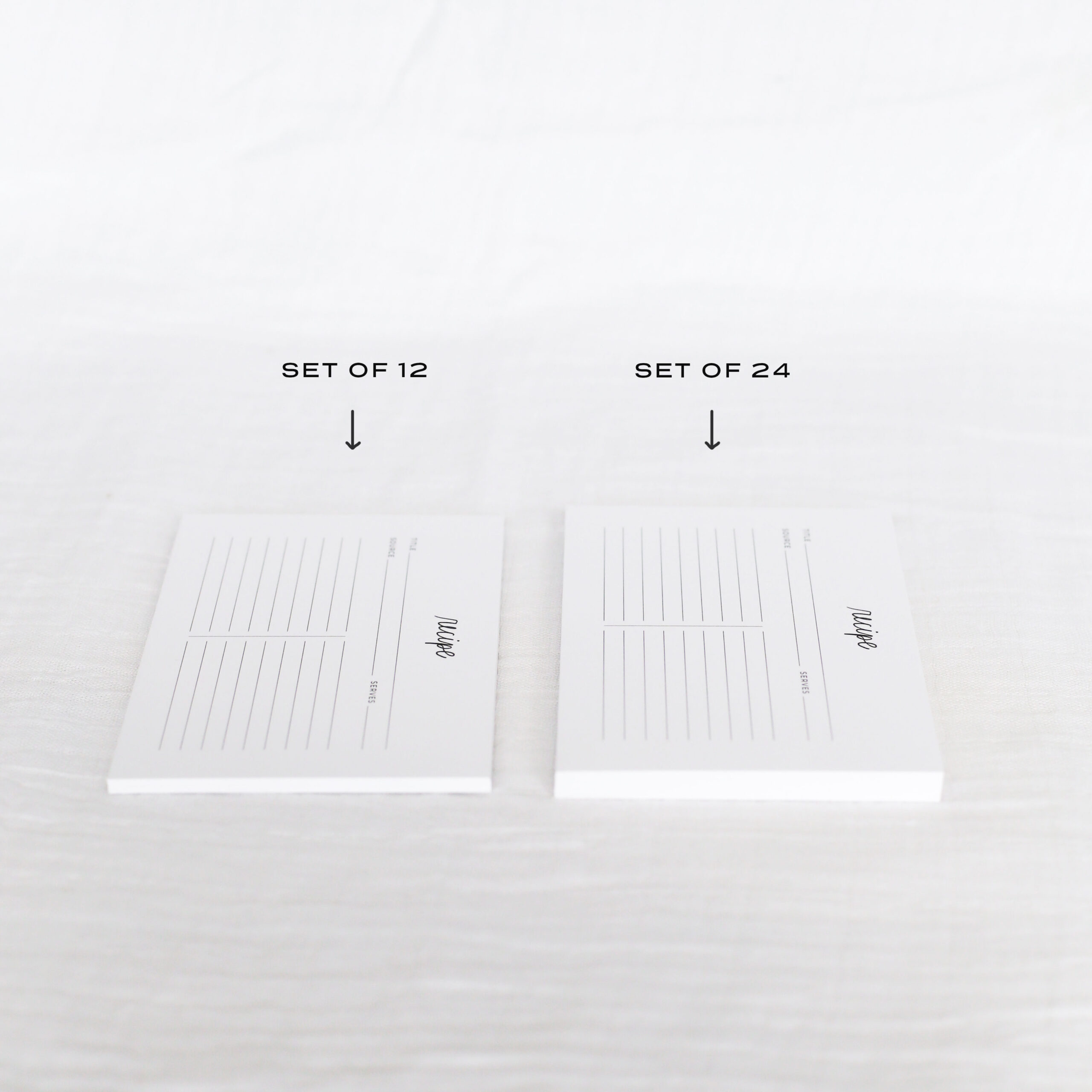 4x6 Minimalist Recipe Cards - Image 6