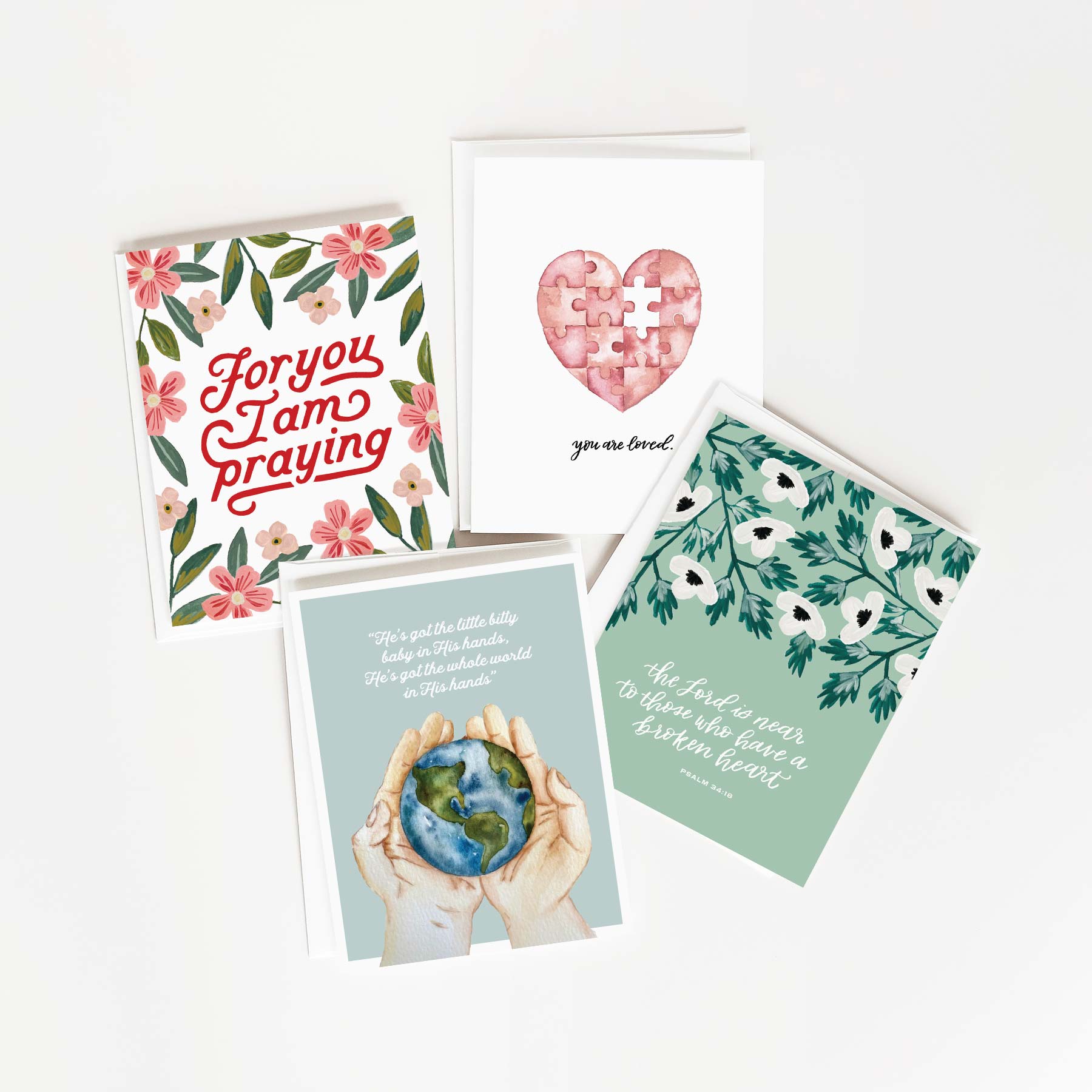 Hurting Heart Card Set