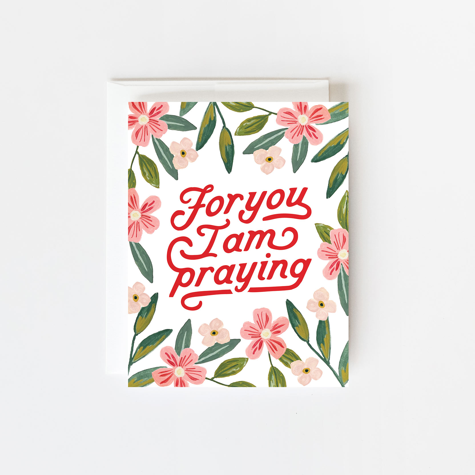 Praying for You Greeting Card
