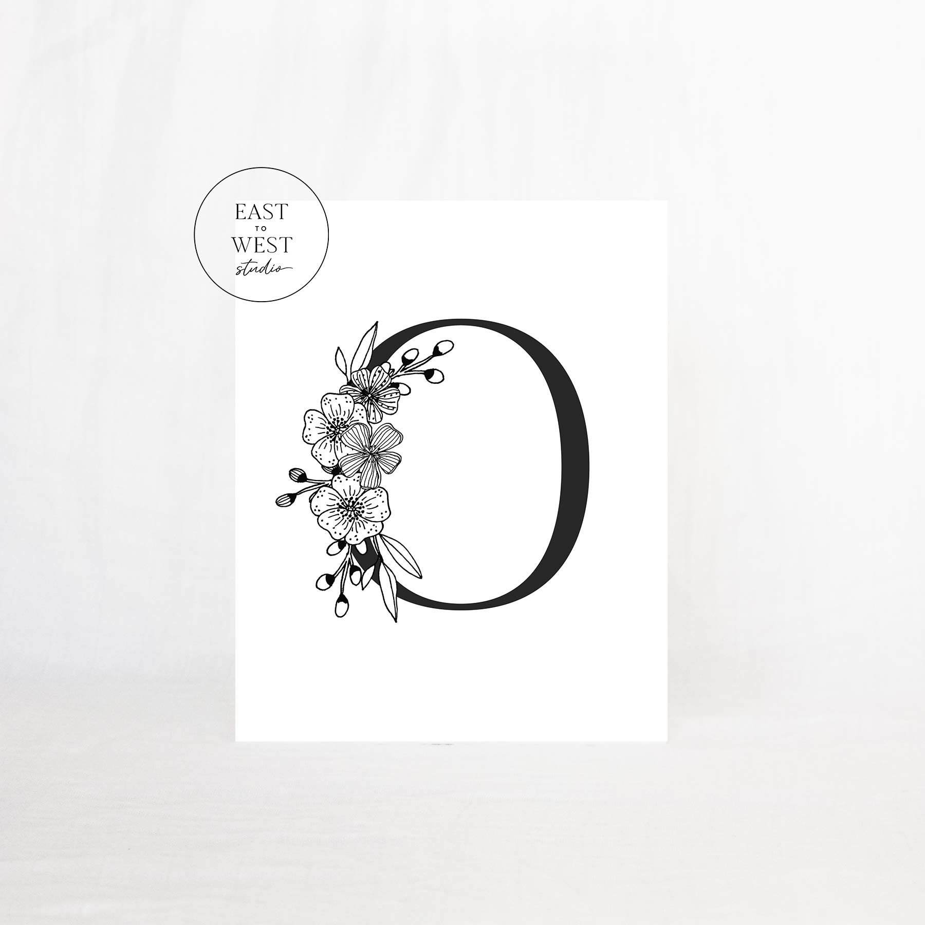 Botanical Alphabet Art Prints - Image 4