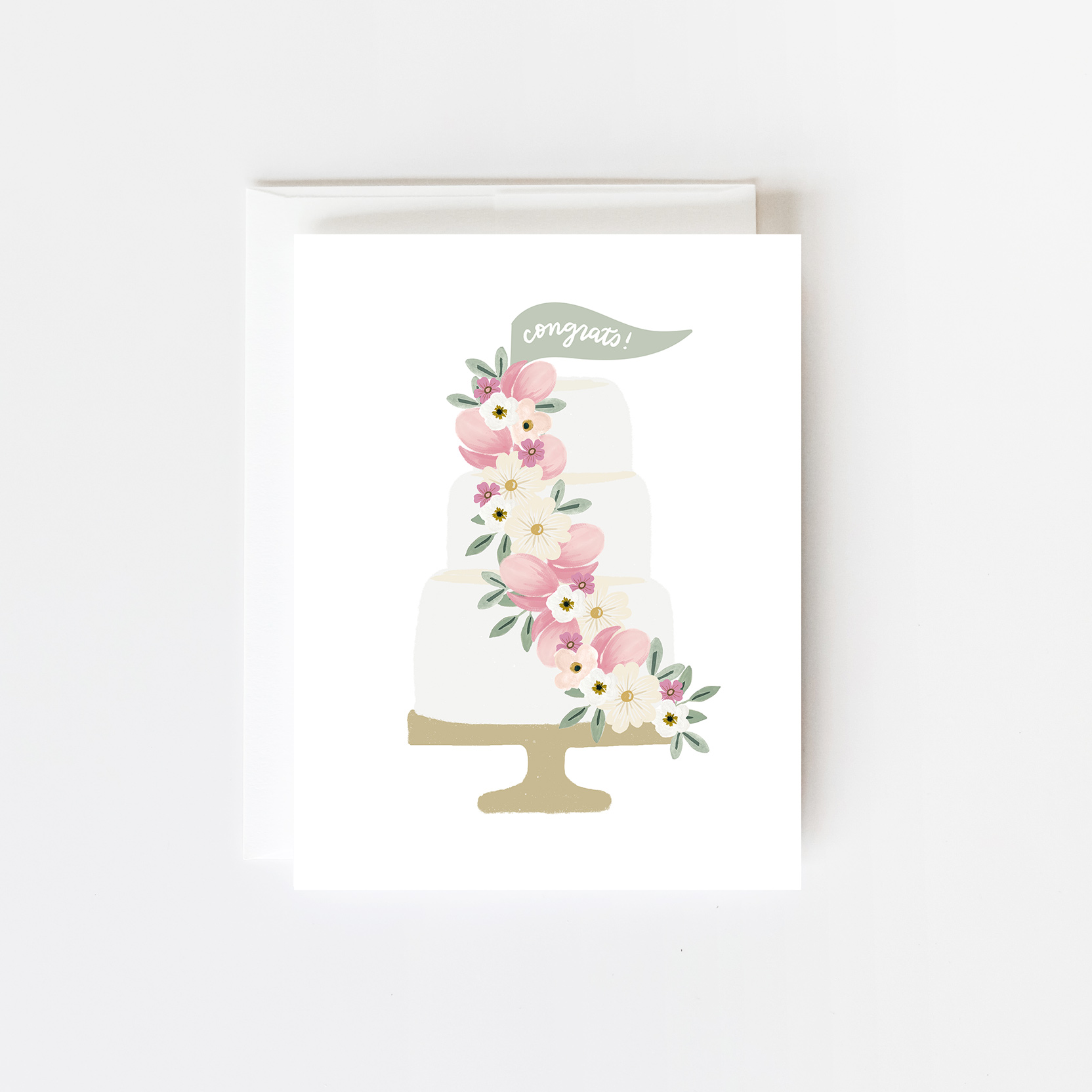 Wedding Cake Greeting Card