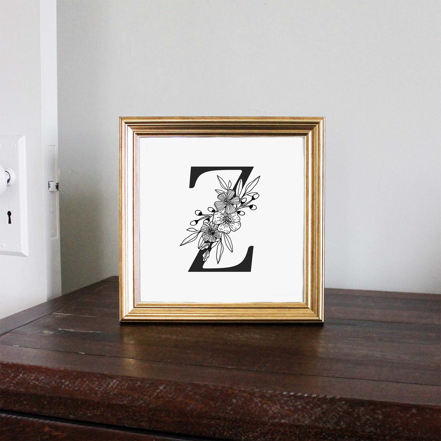 Botanical Alphabet Art Prints - Image 5