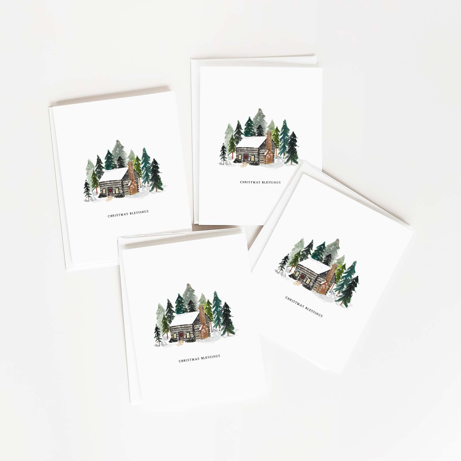 Christmas Greeting Card Set
